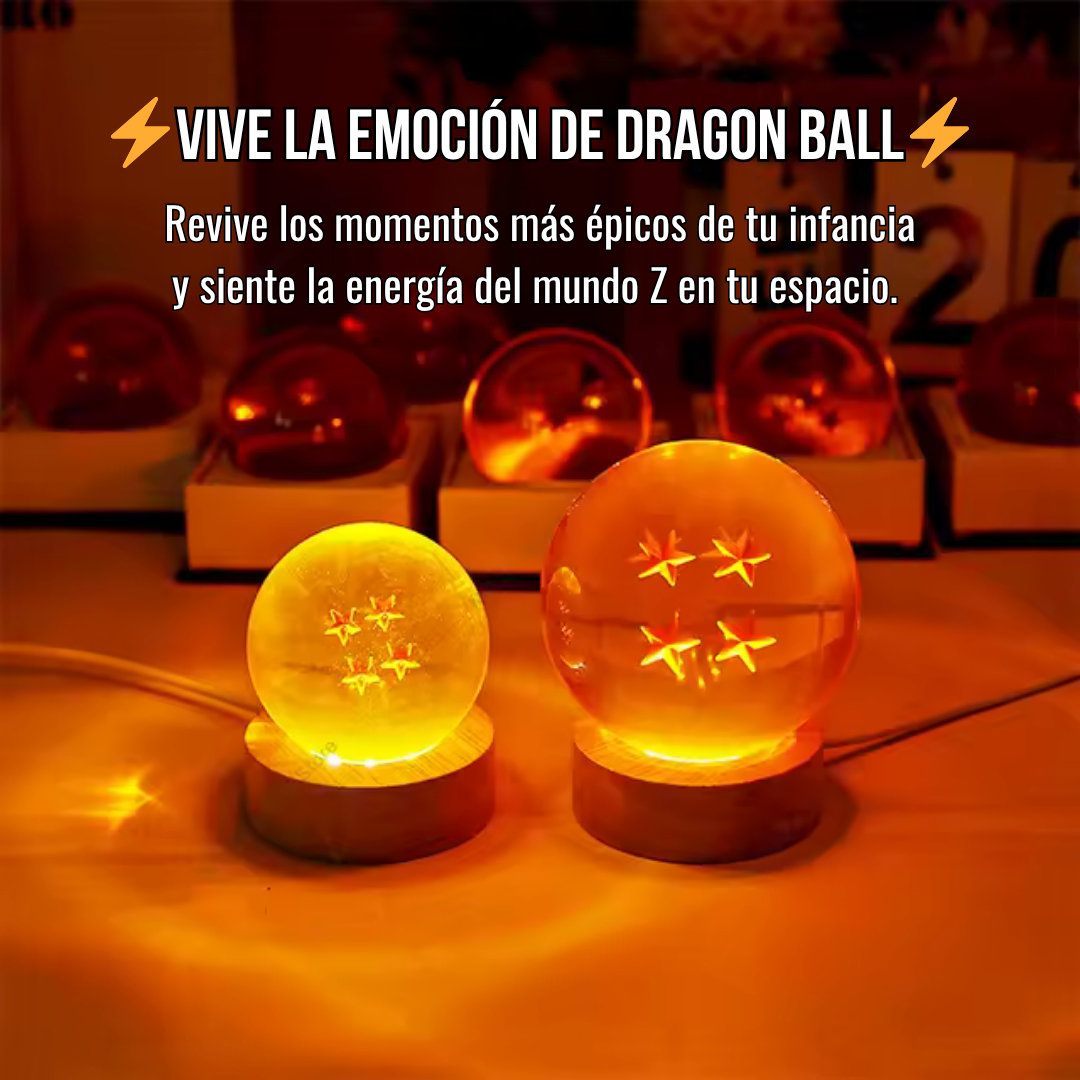Esferas de Cristal con Base LED